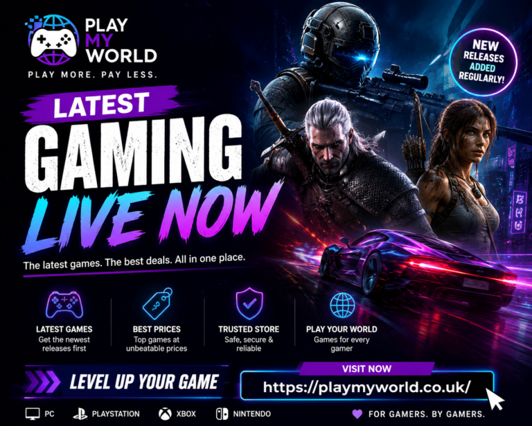 latest gaming playmyworld
