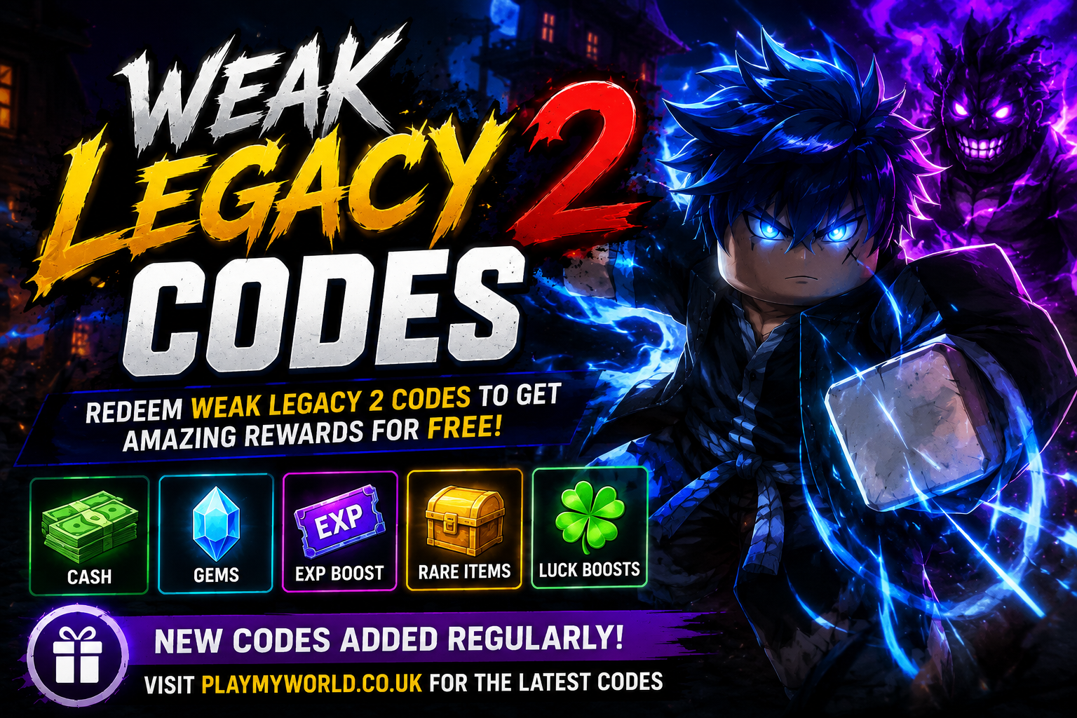 Weak Legacy 2 Codes