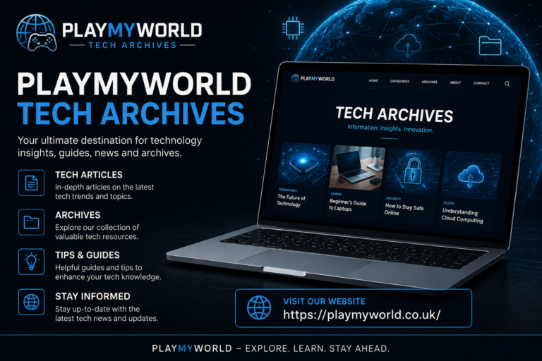playmyworld tech archives