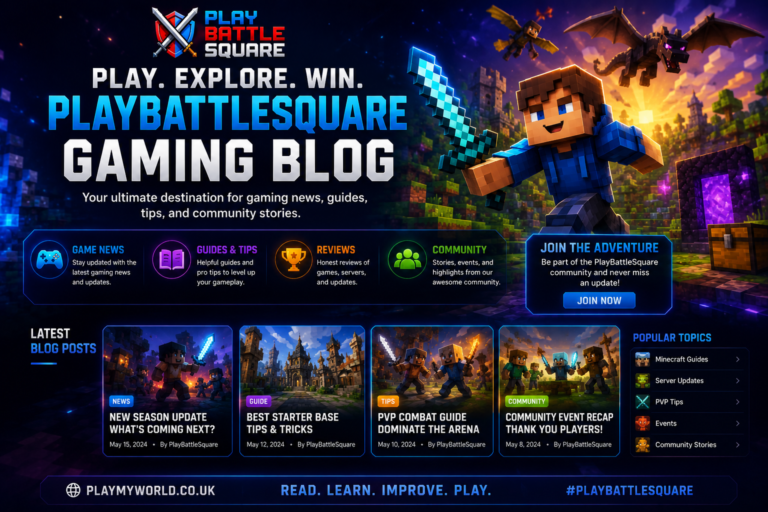 Playing Games Blog PlayBattleSquare