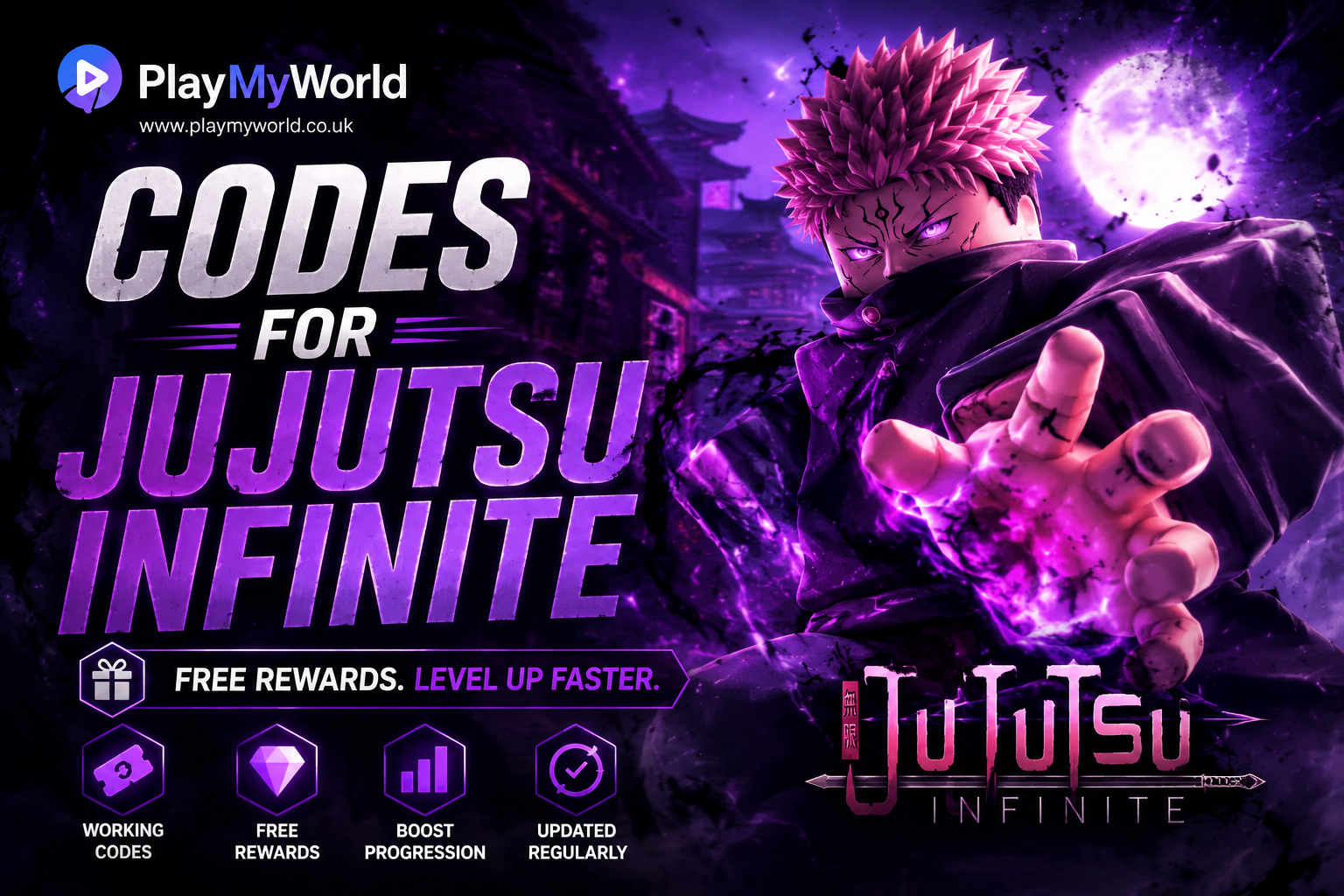 Codes for Jujutsu Infinite