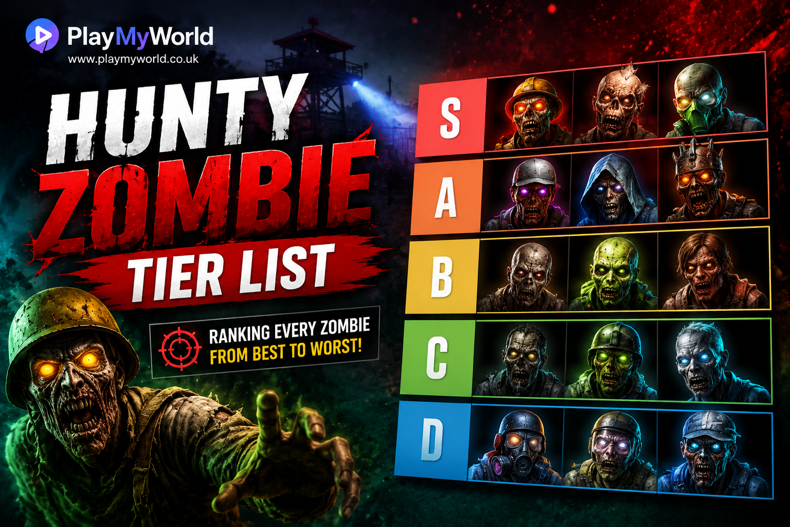 Hunty Zombie Tier List