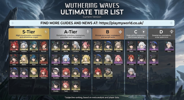 Wuthering Waves Tier List