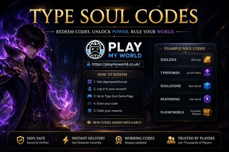 Type Soul Codes